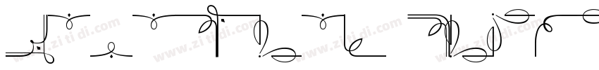 Luxurious　Roman字体转换